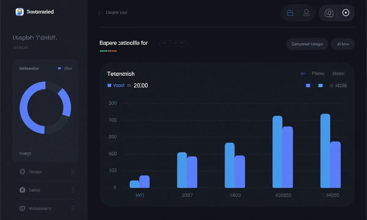 数据策略与仪表盘示意